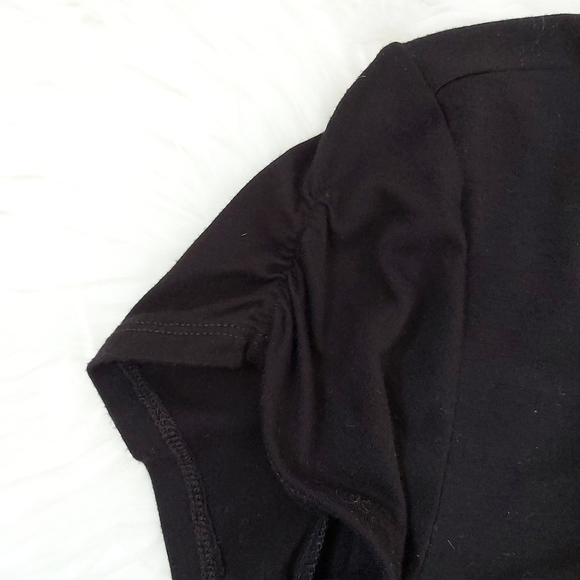 Streetwear Society Black Ruched Drawstring Front - Picture 7 of 11
